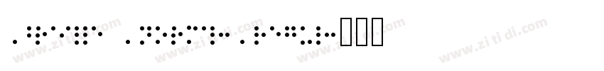 Braille Normal-Regul字体转换